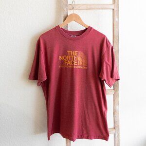 The North Face Men’s Sz Large Red Graphic T-ShirtOutdoor Adventure Half Dome Tee